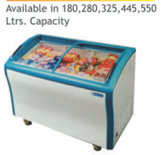 Chet Freezer   Premium Curved Glass
